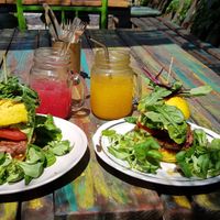 Best burgers 🧡💛💜☀️ at VeggieDick in Mikulov