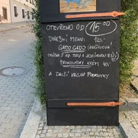 Street sign at VeggieDick in Mikulov