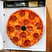 ‘Chorizo’ pizza at Kingslize Pizza Gent in Ghent