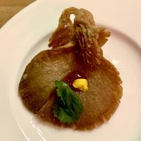 Hapje: gefrituurde oesterzwam at Anders in Ghent