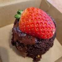 Chocolate pud at The Hummingbird - Little Bird in Mandurah