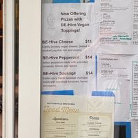 The options. One other option on their regular menu.  at East Nashville Beer Works in Nashville