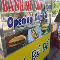 Bahn Mi Chay Stall at Bodhileaf Bánh mì - Food Cart in Hoi An