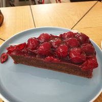 Do NOT order this cherry brownie at Kala Cafe in Berlin