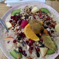 veganes Porrdige at Kala Cafe in Berlin