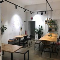 Extra space in the back at Kala Cafe in Berlin