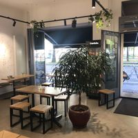 The interior at Kala Cafe in Berlin