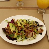 Quinoa salad at Brunch Corner in Valencia