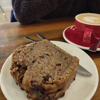 Banana bread at Brunch Corner in Valencia