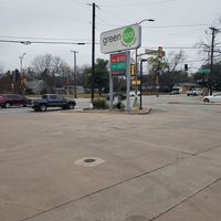 Right on the corner at Green Spot Market and Fuels in Dallas