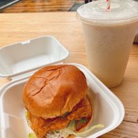 Yummmm 😋🌱💕 at Mercy Burger in East London