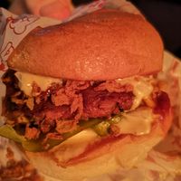 Smokey Burger at Mercy Burger in East London