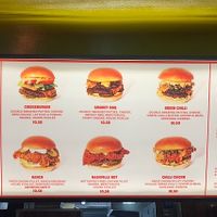   at Mercy Burger in East London