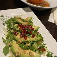Fresh salad with avocado  at Nazareth in Drachten