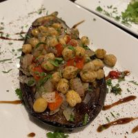 Eggplant with chickpeas  at Nazareth in Drachten