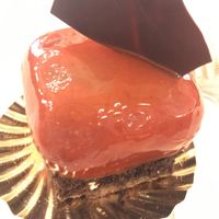 Vegan cake up close   at Café Central in Vienna