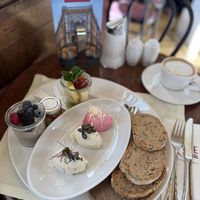 Breakfast platterr  at Café Central in Vienna