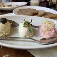 Trio of spreads   at Café Central in Vienna