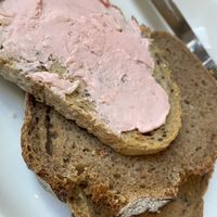 Bread and vegan butter   at Café Central in Vienna