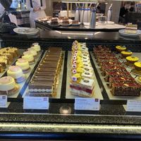 Vegan cake options   at Café Central in Vienna