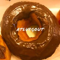 Chocolate  at Doux Vegan Doughnuts in Atlanta