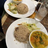 Sweet potato curry   at Soul & Eden in West London