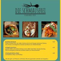 Our new menu at Die Schmauserei in Reichshof