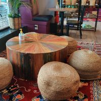 . at Nirvana Tea House & Cafe in Millis