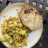 Tofu scramble  at Nirvana Tea House & Cafe in Millis