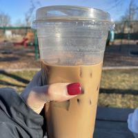 Salted caramel mocha cold brew   at Nirvana Tea House & Cafe in Millis