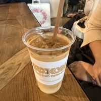 Iced soy lattee  at Brooklyn Roasting Company - Namba in Osaka