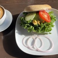 Club Oumph (?) Bagel   at The Bagel in Stockholm