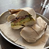 Curry salad   at The Bagel in Stockholm