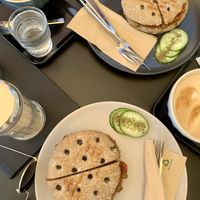 Veganes Sandwich mit Ratatouille  at Kaffee Bar in Stralsund