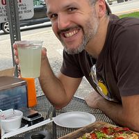 A summer day treat with lemonade.  at Third Base Pizza and Frozen Custard Parlor in Occoquan