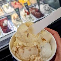 Pfirsich-Joghurt, Bounty und Lotus Keks at Palazzo Sandro in Trier