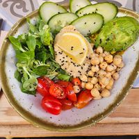 vg bowl at Mia Cafe in Marbella