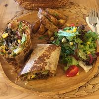 Mushroom Burrito  at Pisekar Vegan Food in Antalya