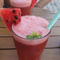 Watermelon juices 🍉 at Pisekar Vegan Food in Antalya