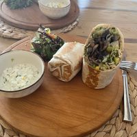 amazing burrito   at Pisekar Vegan Food in Antalya