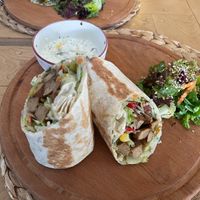 tempeh burrito. amazing   at Pisekar Vegan Food in Antalya