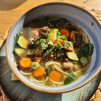 Soup at Pisekar Vegan Food in Antalya