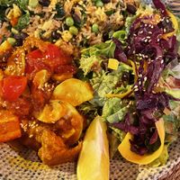 Seitan bowl  at Pisekar Vegan Food in Antalya