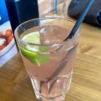 Raspberry twist lemonade  at WASBAR in Leuven