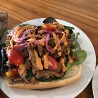 Steak Sandwich at Viridis Cafe in Pittsburgh
