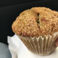 Pistachio-Matcha Muffin at Viridis Cafe in Pittsburgh