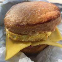 Breakfast sandwich  at Viridis Cafe in Pittsburgh