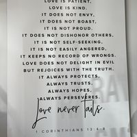 Cool signage, one of my favorite verses  at Antiox in Hagerstown