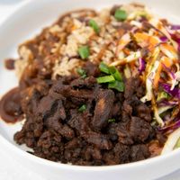 Jamaica Jerk CHik'n Bowl at Antiox in Hagerstown