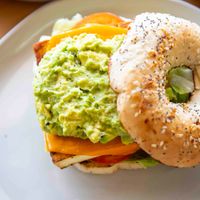 Breakfast sandwich at Antiox in Hagerstown